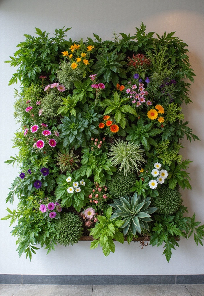 22 Stylish Outdoor Decor Ideas That'll Make Your Backyard the Talk of the Town (Check Out #13!) - 12. Vertical Gardens