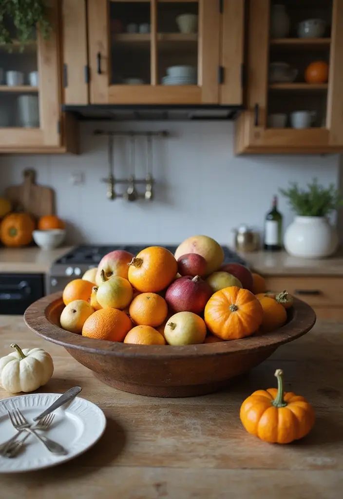 19 Cozy Fall Decor Ideas to Snuggle Up Your Home This Season! (#3 Is a Must-See!) - 9. Showcase Your Harvest