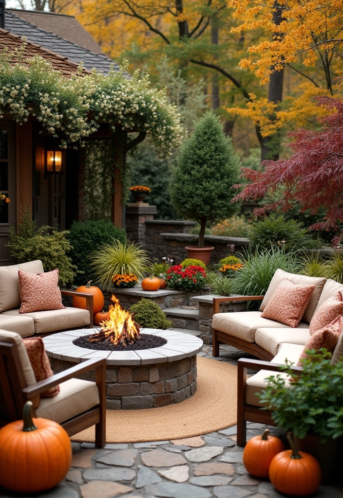 19 Cozy Fall Decor Ideas to Snuggle Up Your Home This Season! (#3 Is a Must-See!) - 17. Transition Your Garden