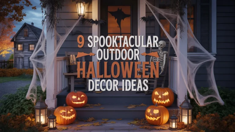 Outdoor Halloween Decor Ideas