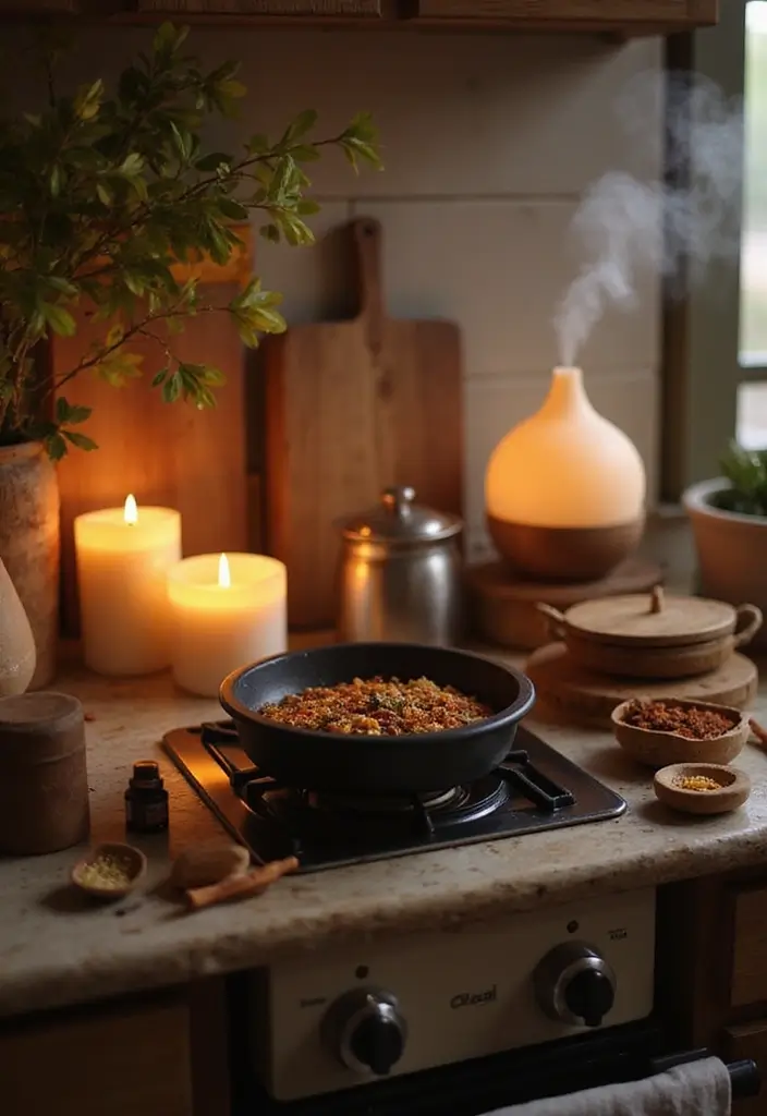 19 Cozy Fall Decor Ideas to Snuggle Up Your Home This Season! (#3 Is a Must-See!) - 5. Infuse Seasonal Scents
