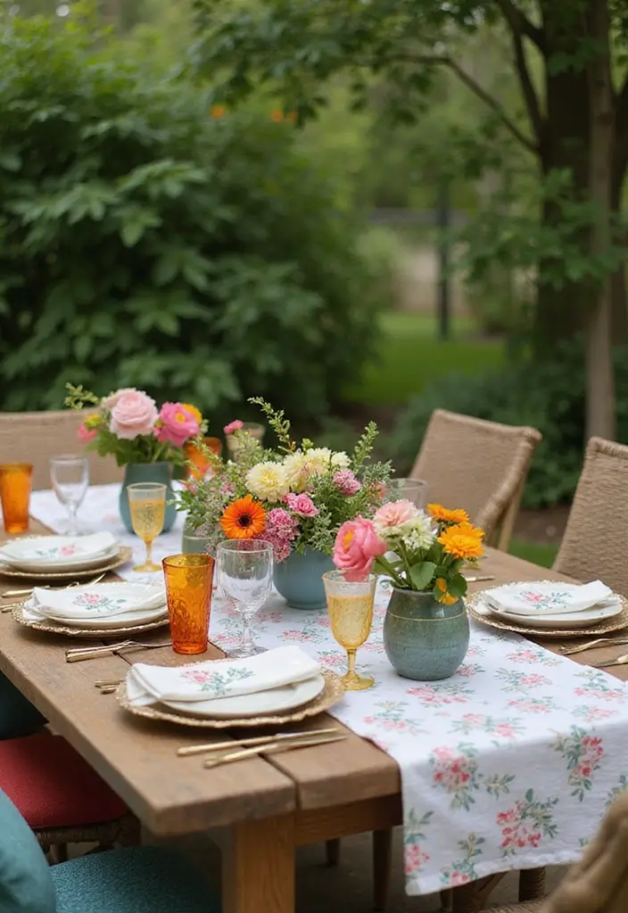 22 Stylish Outdoor Decor Ideas That'll Make Your Backyard the Talk of the Town (Check Out #13!) - 13. Chic Dining Set