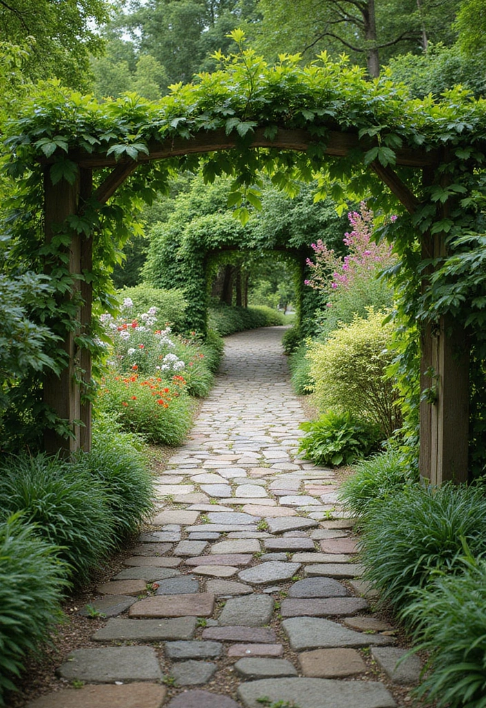 22 Stylish Outdoor Decor Ideas That'll Make Your Backyard the Talk of the Town (Check Out #13!) - 17. Garden Pathways