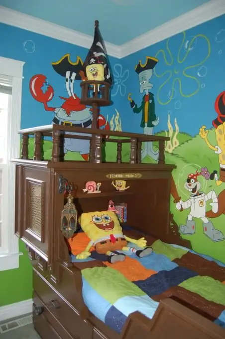 12 Adorable Spongebob Room Ideas That Will Make Your Child's Dreams Come True! - SpongeBob Art Corner