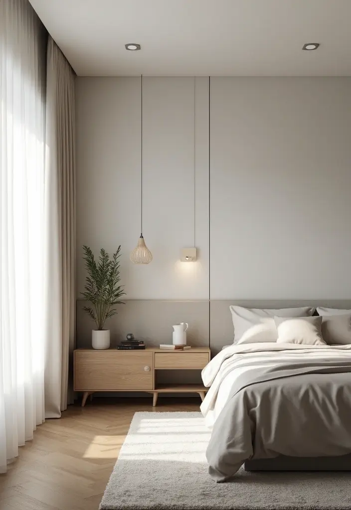 12 Stylish Small Bedroom Makeovers That Prove Less is More! - 3. Modern Minimalism