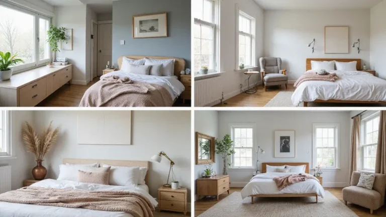 12 Stylish Small Bedroom Makeovers That Prove Less is More!