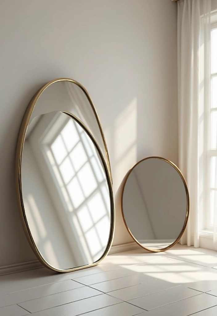 13 Budget-Friendly Bedroom Decor Ideas That Look Like a Million Bucks! - 10. Trendy Mirrors