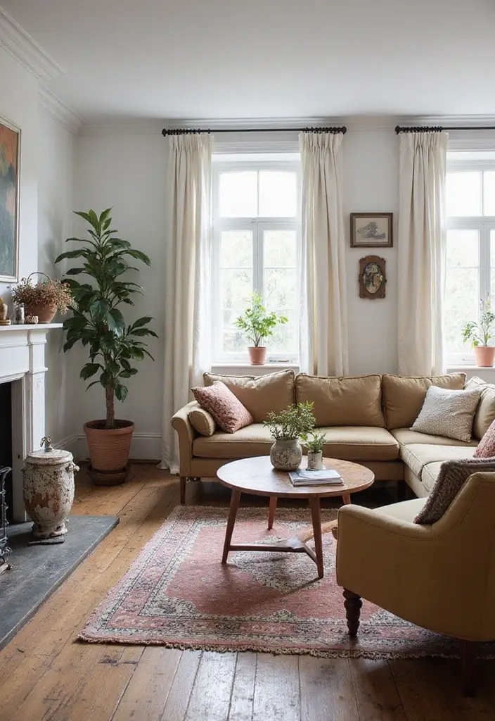 14 Scandinavian Living Room Decor Ideas That’ll Make You Want to Curl Up with a Good Book! - 13. Personalize with Family Heirlooms