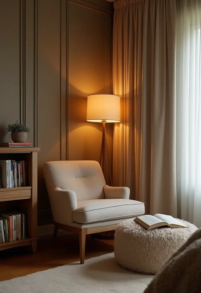 15 Cozy Bedroom Ideas That Will Make You Want to Snuggle Up All Day! - 8. Cozy Reading Nook