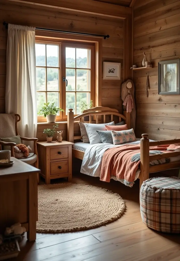 15 Creative Kids' Room Inspirations That'll Make You Wish You Were a Kid Again (#12 Will Blow Your Mind!) - 10. Rustic Retreat