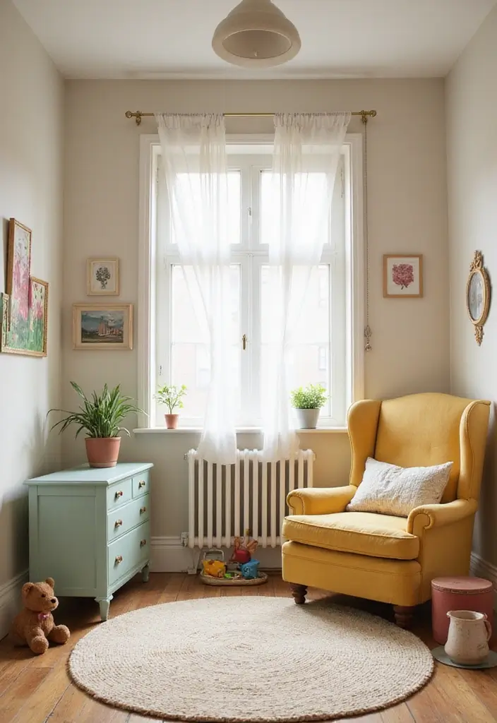 15 Creative Kids' Room Inspirations That'll Make You Wish You Were a Kid Again (#12 Will Blow Your Mind!) - 7. Vintage Charm