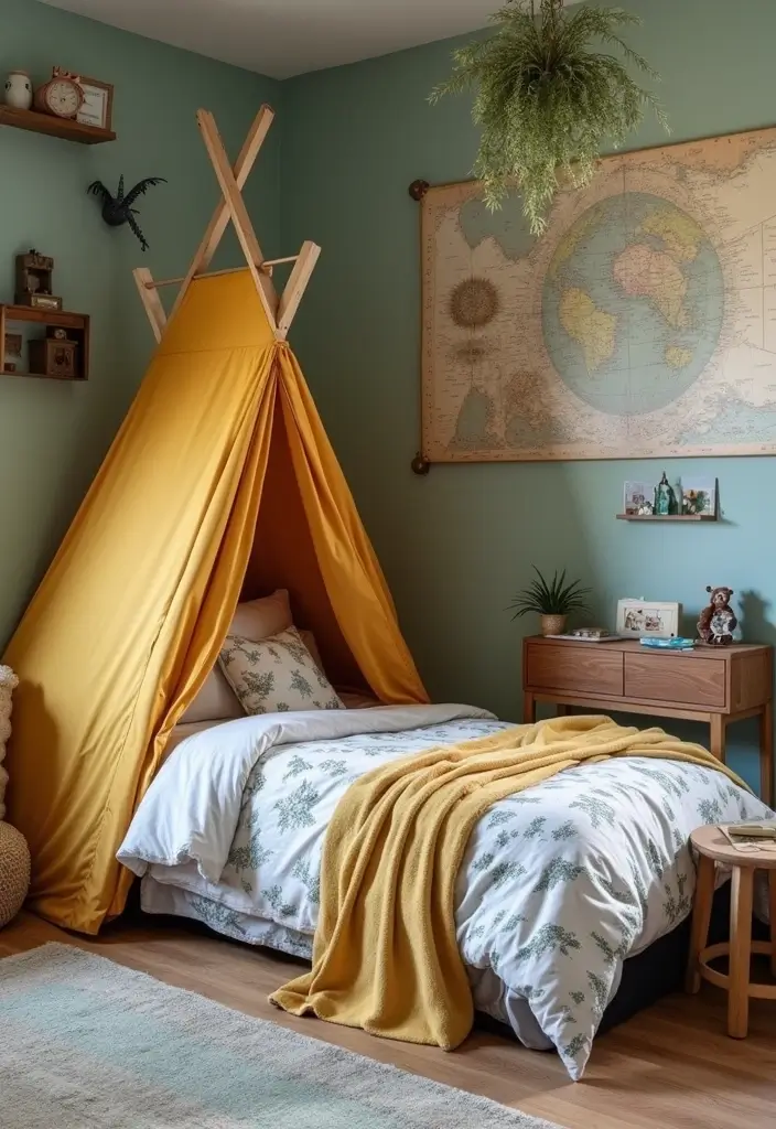 15 Creative Kids' Room Inspirations That'll Make You Wish You Were a Kid Again (#12 Will Blow Your Mind!) - 8. Adventure Awaits