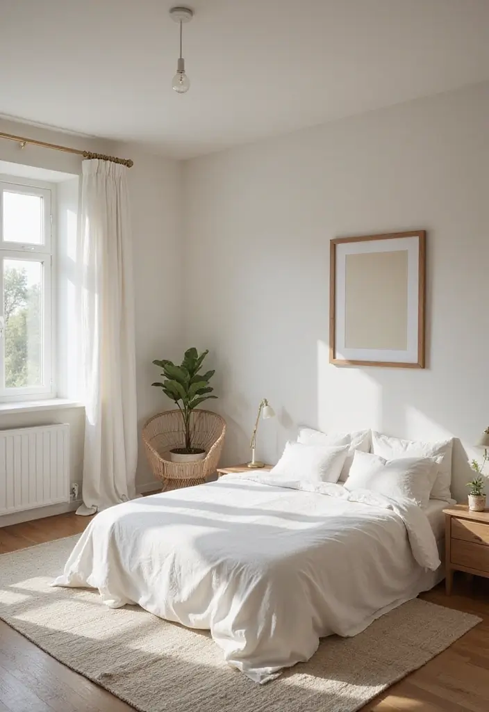 12 Brilliant Simple Bedroom Ideas for Small Rooms That Double Your Space - 12. Keep It Minimalist