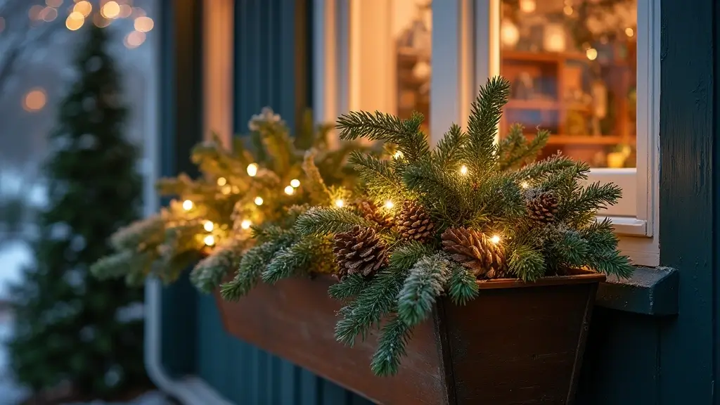 12 Winter Window Box Ideas to Elevate Your Porch