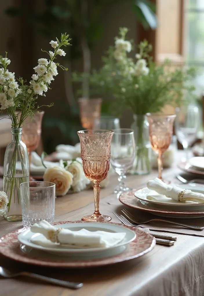 18 Elegant Fall Table Decor Ideas That Will WOW Your Dinner Guests! - 12. Vintage Finds