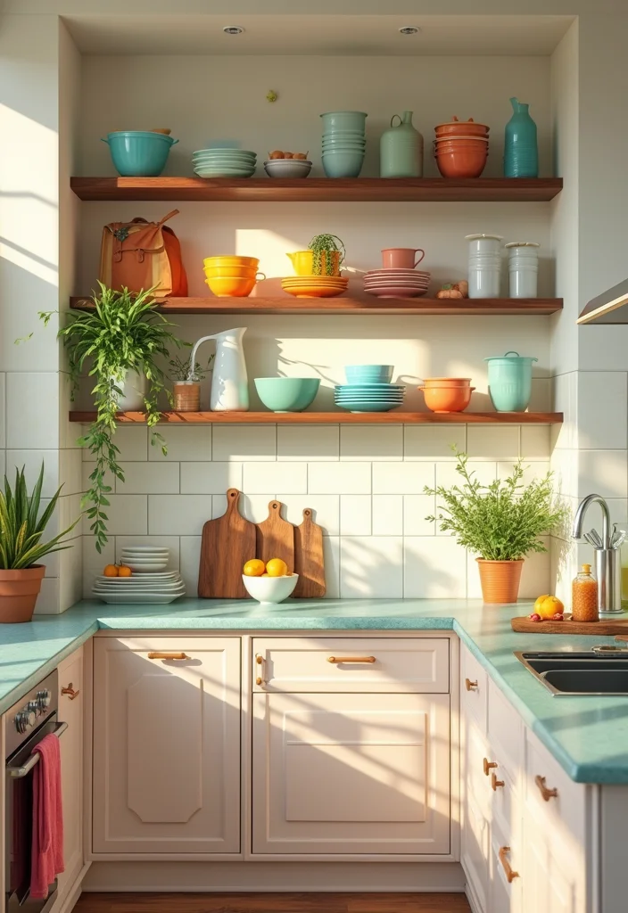 10 Dopamine Decor Ideas That Will Instantly Lift Your Mood! - 6. Bright Kitchen Accents