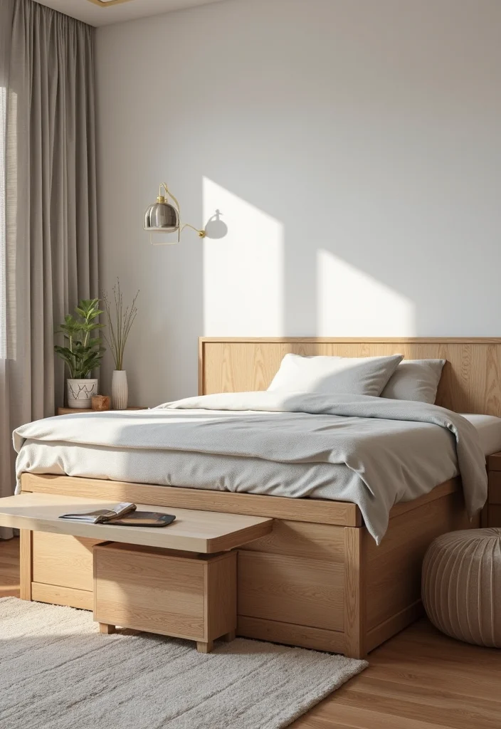 10 Inspiring Single Mom Bedroom Ideas That Transform Your Space on a Budget! - 3. Multi-Functional Furniture