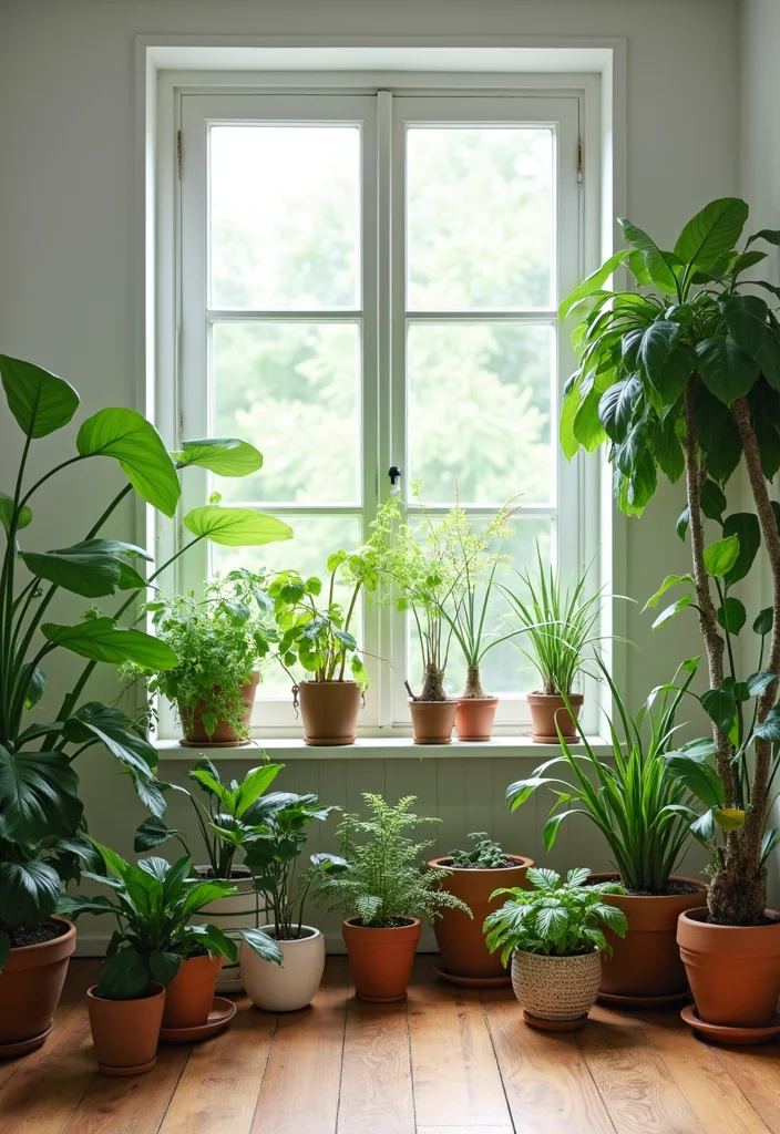 10 Inspiring Single Mom Bedroom Ideas That Transform Your Space on a Budget! - 5. Plants for Freshness