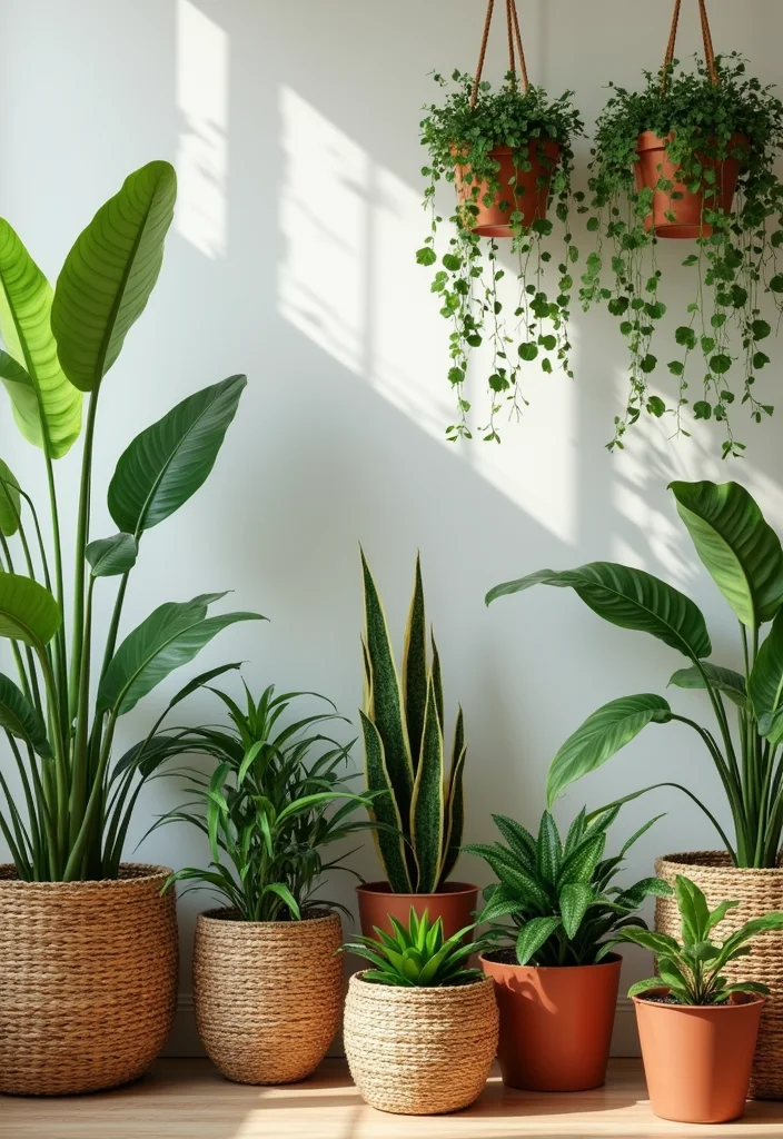 12 Boho Home Decor Ideas That'll Transform Your Space Into a Cozy Oasis! - 2. Greenery Galore!