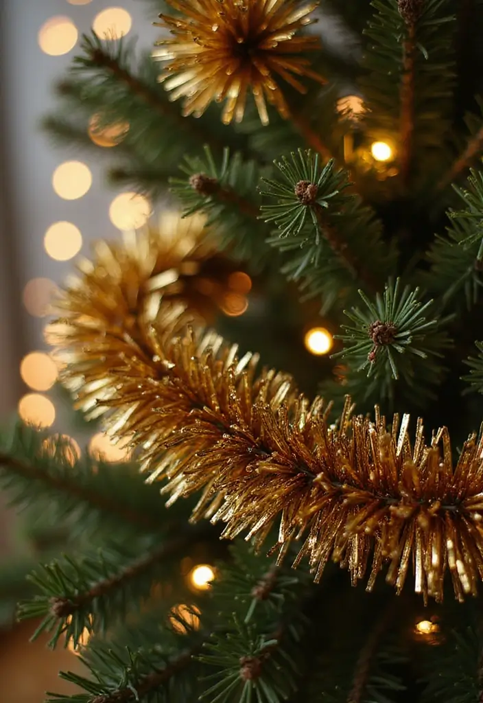 12 Vintage Christmas Tree Decorations That’ll Make Your Holidays Magical Again! - 2. Antique Tinsel