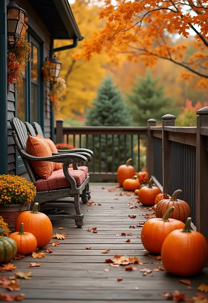 13 Cozy Deck Decor Ideas That Will Transform Your Outdoor Space into a Paradise! - 11. Seasonal Decor for Year-Round Charm
