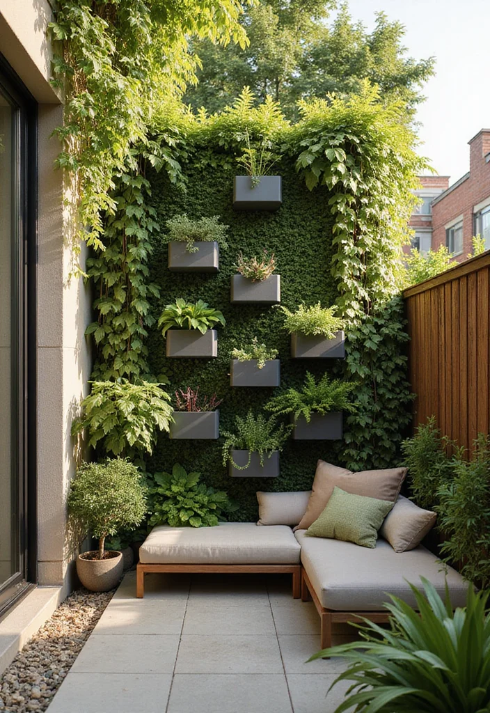 14 Townhouse Backyard Ideas That Will Transform Your Outdoor Space into a Paradise! - 2. Vertical Gardens