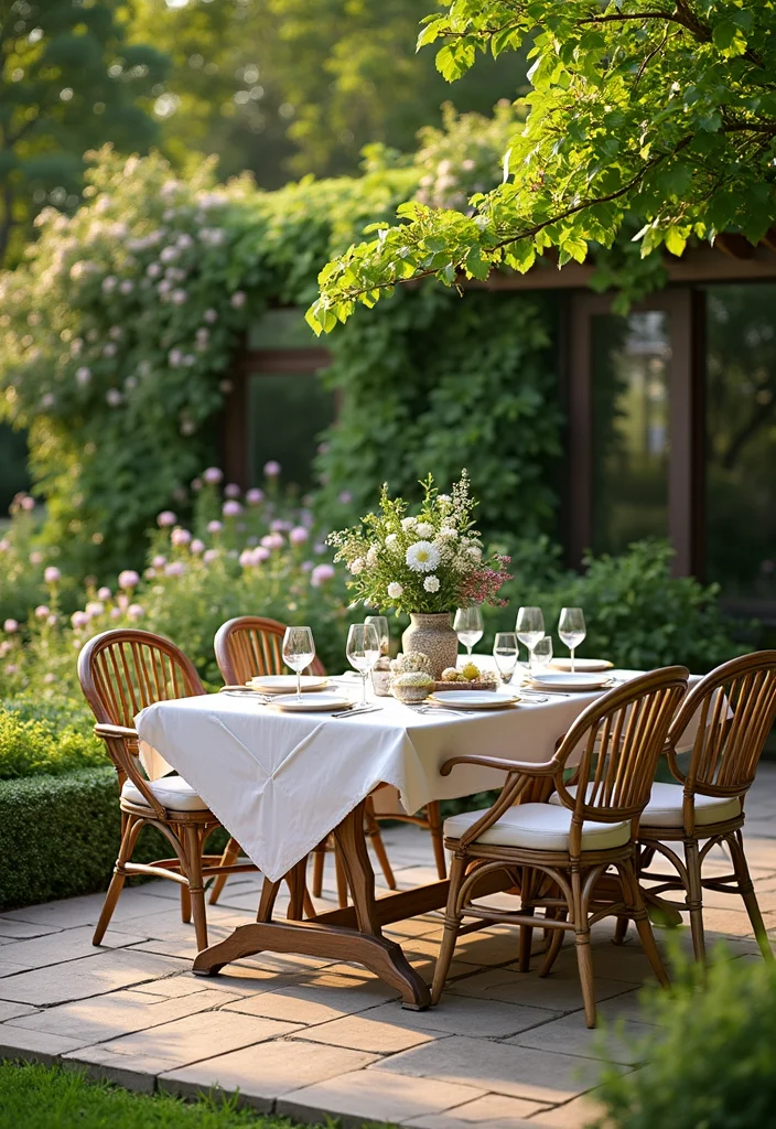 14 Townhouse Backyard Ideas That Will Transform Your Outdoor Space into a Paradise! - 7. Garden Furniture Sets