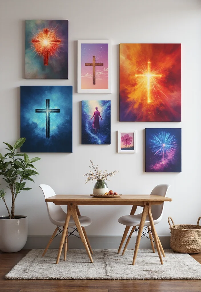 15 Stunning Christian Room Decor Ideas That'll Inspire Your Faith Daily! - 4. Faith-Based Canvas Prints