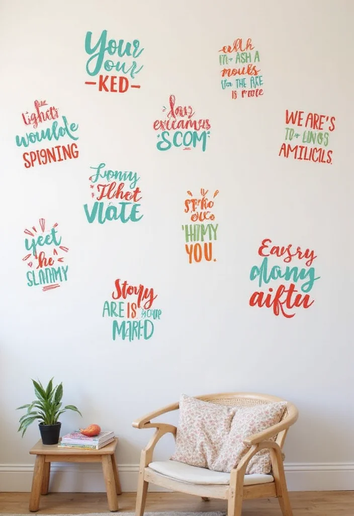 15 Stunning Christian Room Decor Ideas That'll Inspire Your Faith Daily! - 7. Wall Decals and Stickers