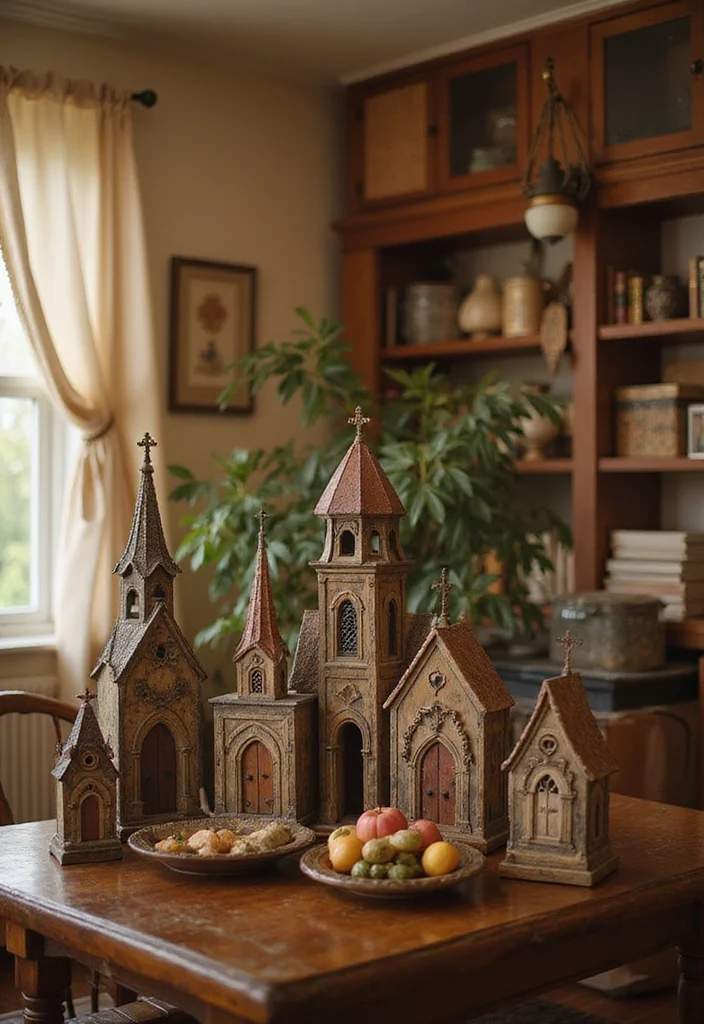 15 Stunning Christian Room Decor Ideas That'll Inspire Your Faith Daily! - 8. Vintage Church Items