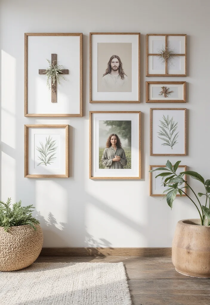 21 Cozy Christian Bedroom Decor Ideas That Will Make You Feel Closer to God! - 1. Inspirational Wall Art