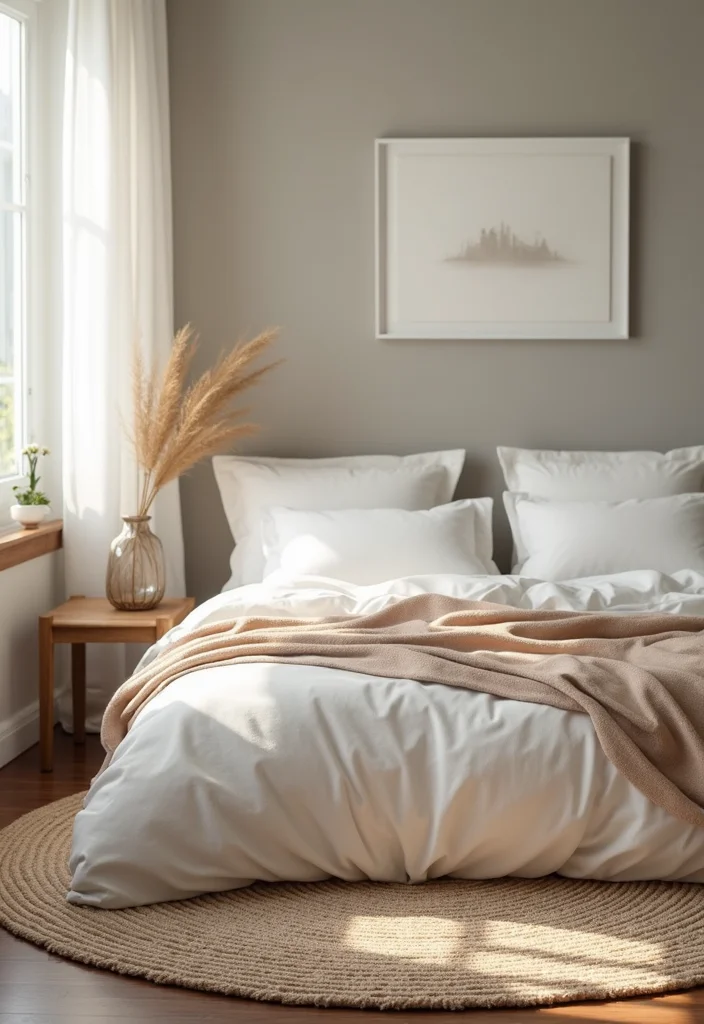 21 Cozy Christian Bedroom Decor Ideas That Will Make You Feel Closer to God! - 13. Soft Area Rugs