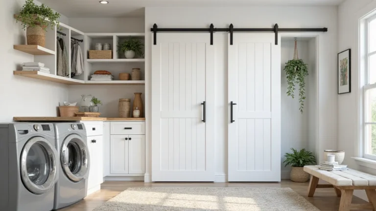 8 Modern Laundry Closet Door Ideas You Never Knew You Needed!