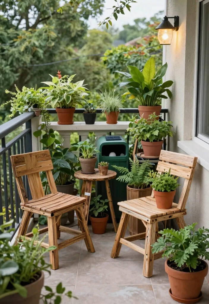10 Balcony Decorating Ideas Styles Everyone Will Be Talking About This Year - 10. Sustainable Decor