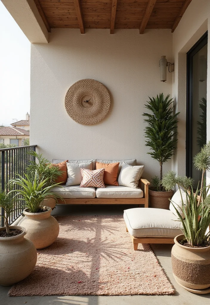 10 Balcony Decorating Ideas Styles Everyone Will Be Talking About This Year - 6. Artistic Touches