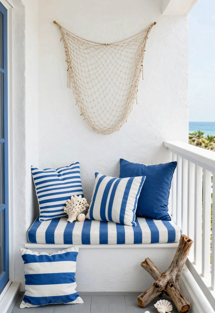 10 Balcony Decorating Ideas Styles Everyone Will Be Talking About This Year - 7. Nautical Themes