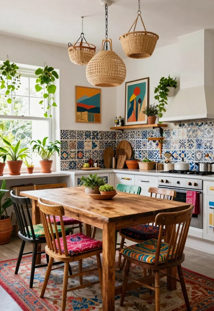10 Kitchen Decor Inspiration Styles Everyone Will Be Talking About This Year - 4. Bohemian Bliss 1