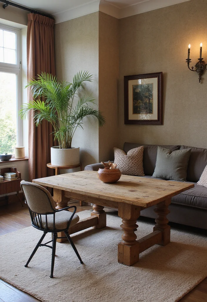 10 Stunning Modern Farmhouse Decor Ideas to Transform Your Home Instantly - 2. Mix Old and New Furniture