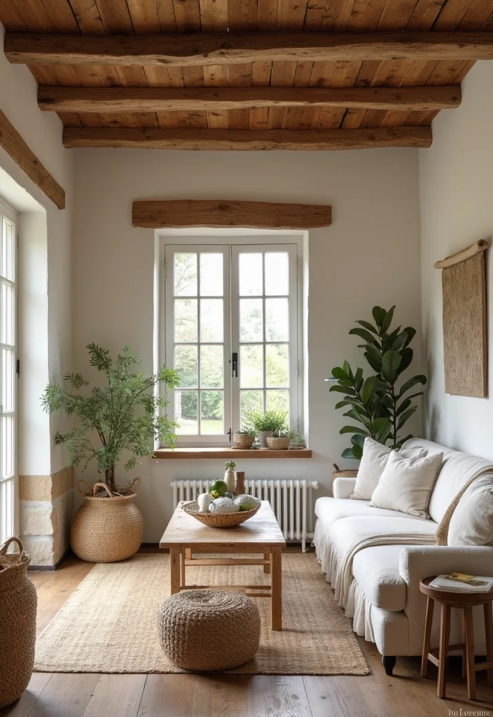 10 Stunning Modern Farmhouse Decor Ideas to Transform Your Home Instantly - 7. Highlight Natural Textures