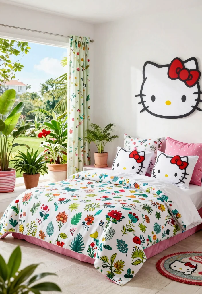 12 Trendy Hello Kitty Room Inspiration Ideas You’ll Want to Steal ASAP! - 11. Outdoor Inspiration