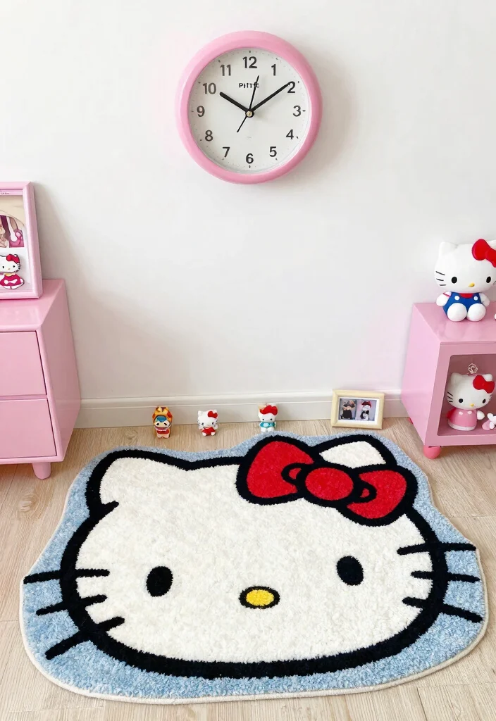 12 Trendy Hello Kitty Room Inspiration Ideas You’ll Want to Steal ASAP! - 9. Sweet Accessories