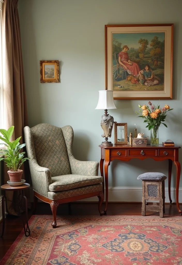 7 Stunning Vintage Home Inspiration Ideas to Transform Your Home Instantly - 2. Mix & Match Vintage Furniture