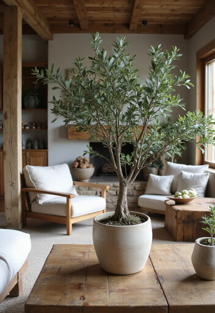 10 Elegant Rustic Home Decor Ideas That'll Transform Your Space Into a Cozy Retreat! - 10. Thoughtful Greenery 1