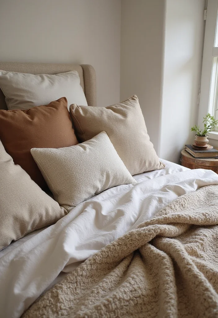 10 Elegant Rustic Home Decor Ideas That'll Transform Your Space Into a Cozy Retreat! - 2. Natural Textiles and Fabrics 1