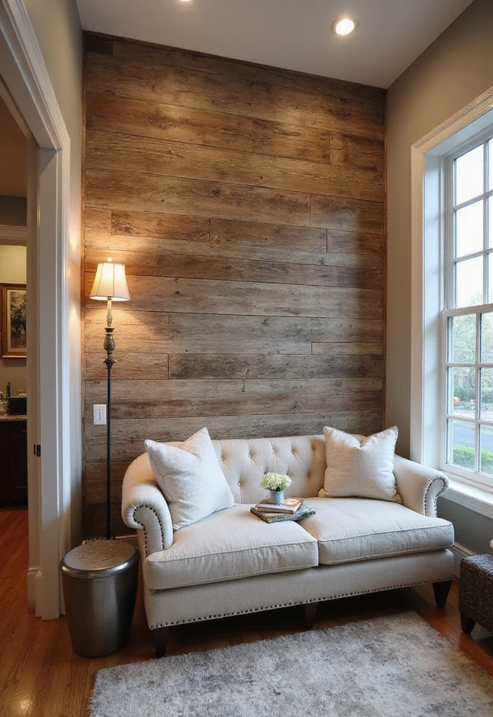 10 Elegant Rustic Home Decor Ideas That'll Transform Your Space Into a Cozy Retreat! - 8. Rustic Wall Treatments 1