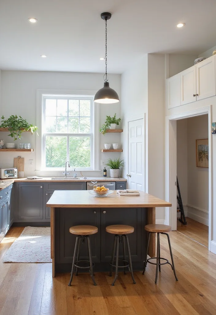 10 Stunning Small Kitchen Decorating Ideas to Transform Your Home Instantly - 9. Choose Multipurpose Furniture 1