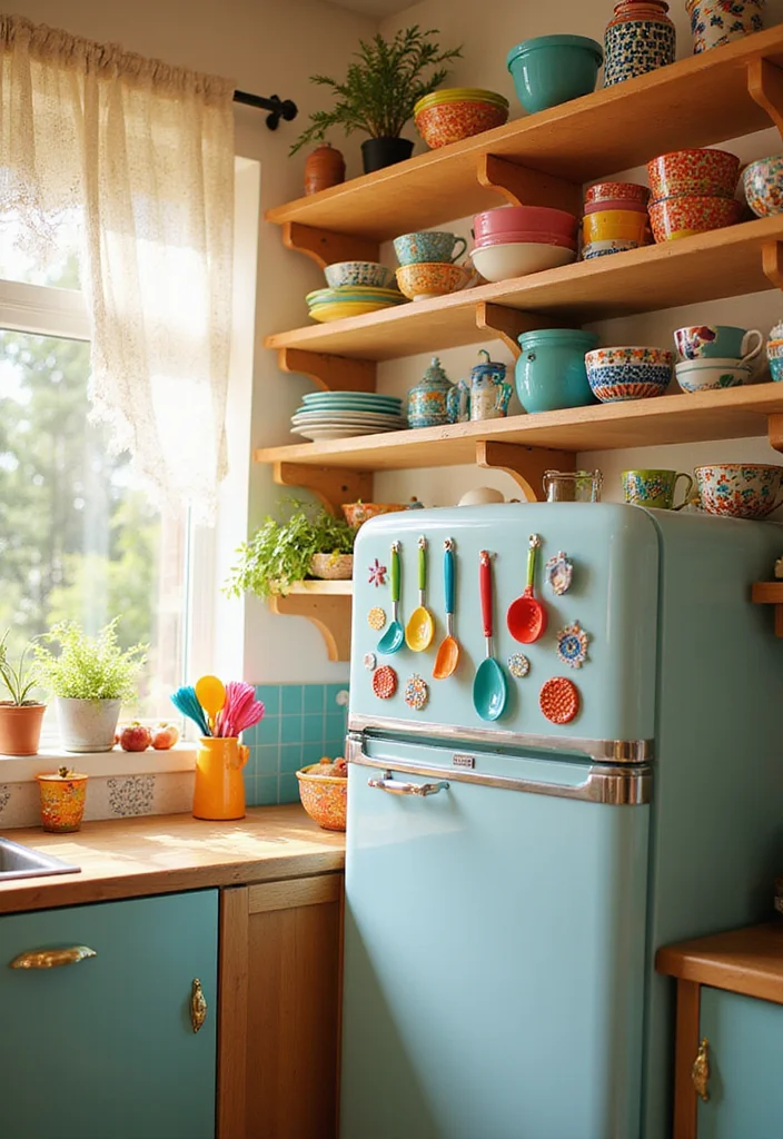 11 Vibrant Spring Decor Ideas to Bring the Outdoors In! - 11. Bright Kitchen Accessories 1