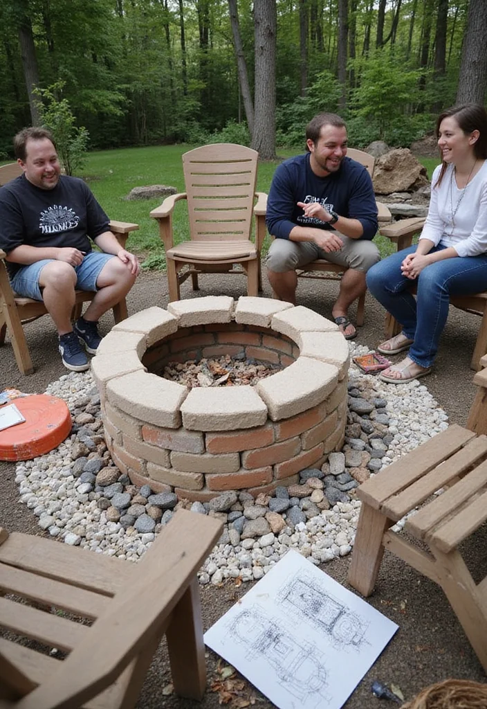 12 Cozy Backyard Fire Pit Ideas That Will Make You the Host of the Year! - 10. DIY Fire Pit Projects 1