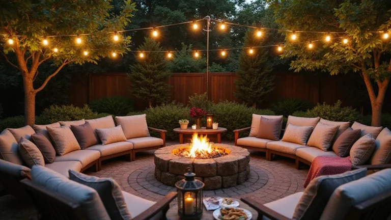 12 Cozy Backyard Fire Pit Ideas That Will Make You the Host of the Year!