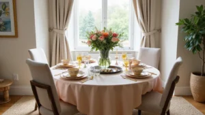 12 Stunning Round Dining Table Decor Ideas That Will Leave Your Guests in Awe!